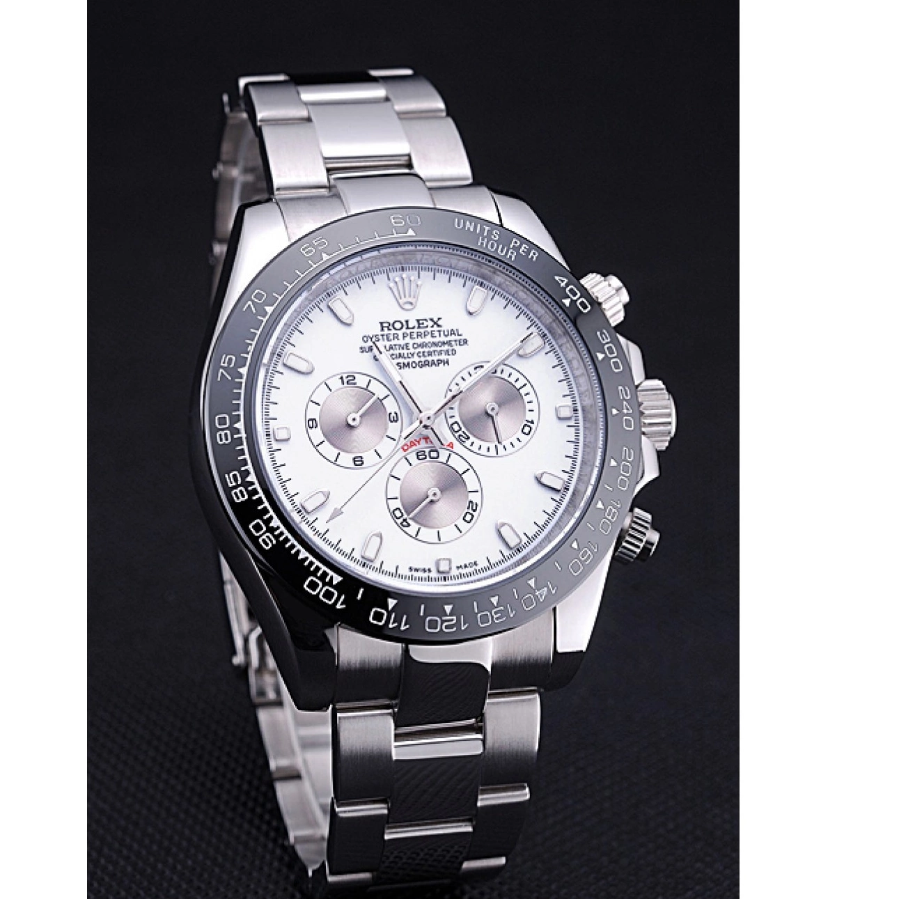 Aaa replica watch White Dial Daytona Stainless 622542 Steel Rolex Bracelet Cosmograph 0628